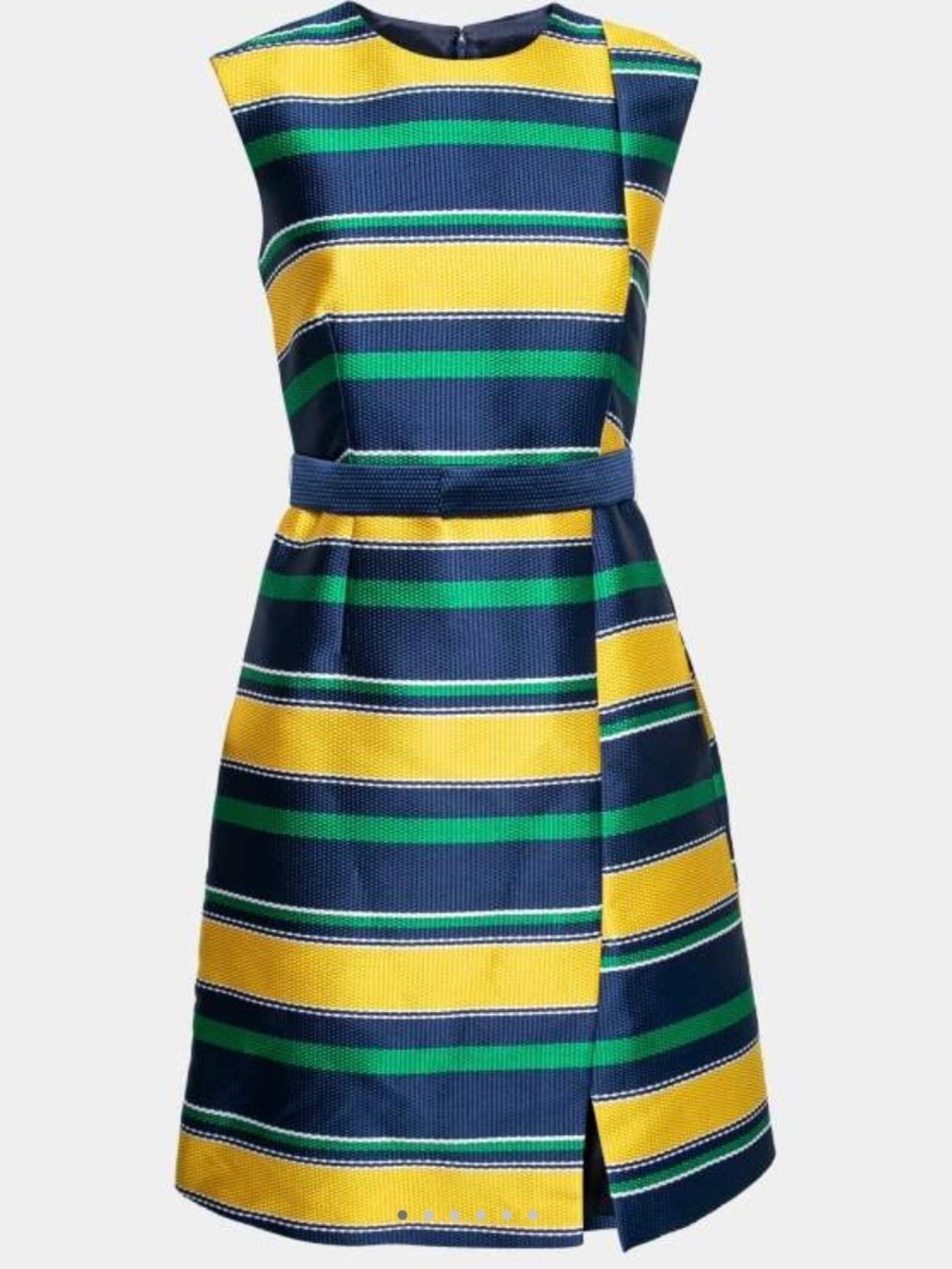CH Carolina Herrera Multicolor Striped
Satin dress Sz 10